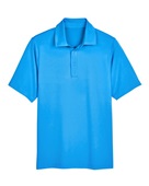 Devon & Jones CrownLux Performance Men's Range Flex Polo DG21 OCEAN BLUE Pocket
